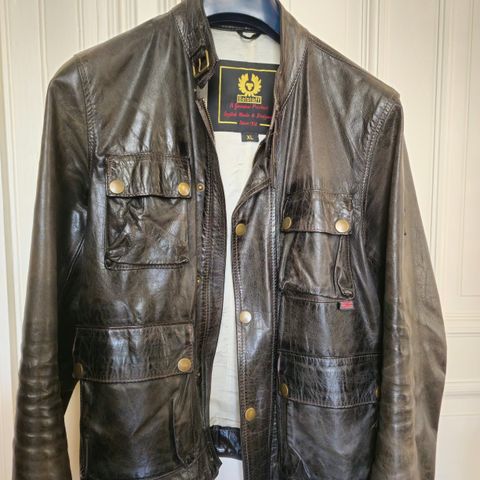 Belstaff skinnjakke