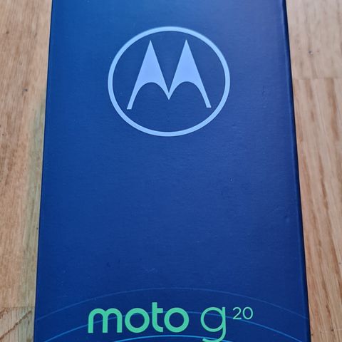 Motorola Moto G20 smarttelefon 4/64GB (breeze blue)