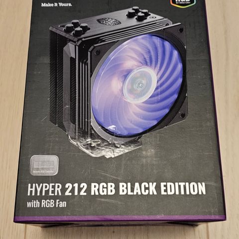 Cooler Master 212 RGB BLACK EDITION Kjøler