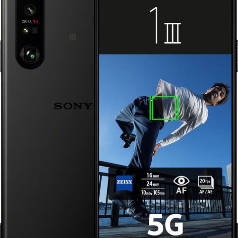 Sony Xperia 1 III – 5G. 256GB (frosted black) BILLIG