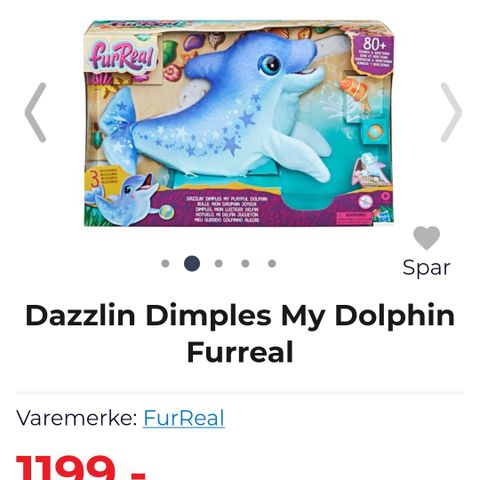 Furreal Delfin med lyd og bevegelse