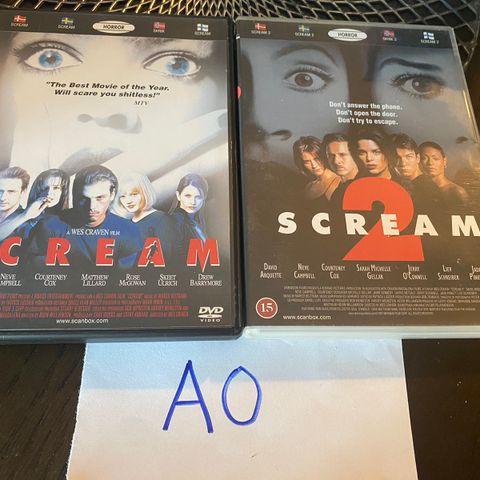 Scream 1&2