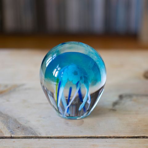 Glass -skulptur JELLY, design: Camilla Prytz, Magnor glassverk