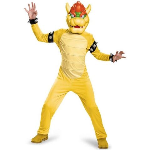 Bowser Super Mario Halloween kostyme barn