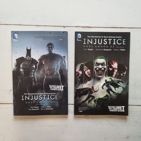 Injustice Gods Among Us volume 1 og 2 (DC comics)