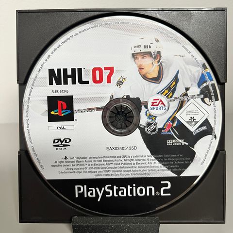 PlayStation 2 spill: NHL 07 [bare disken]