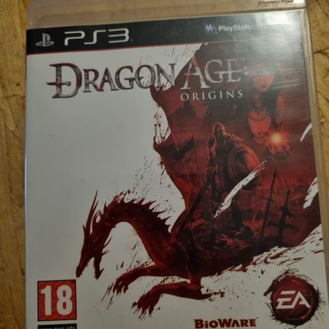 Strøkent PS3 Dragon Age Origins