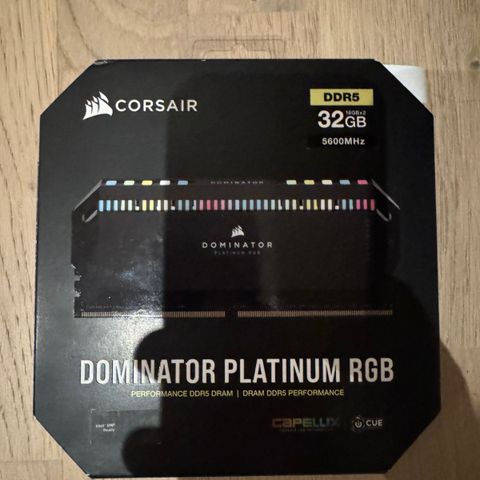 Corsair Dominator Platinum RGB DDR5 5600MHz 32GB