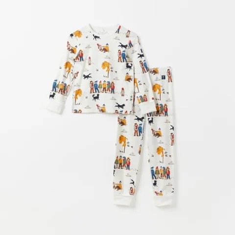 Todelt pyjamas Astrid Lindgren NY!  86/92 Polarn  O. Pyret