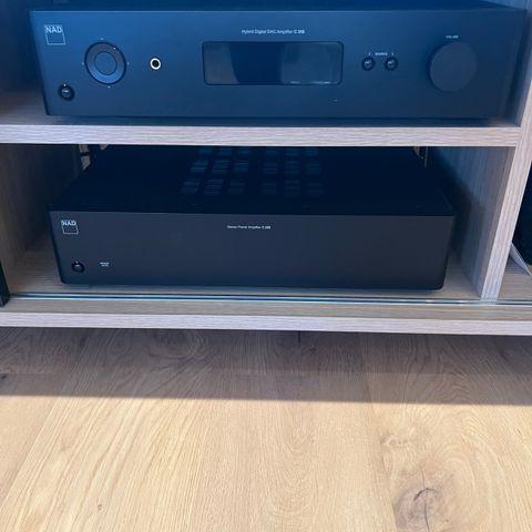 Nad forsterker c368 og effektforsterker c 268