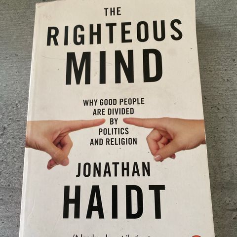 the righteous mind jonathan haidt