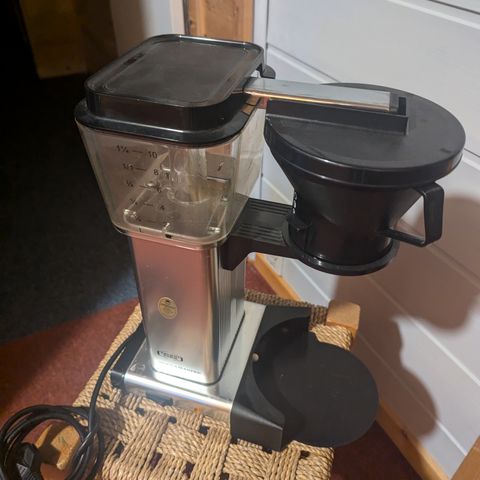 Fin Moccamaster kaffetrakter uten termokanne