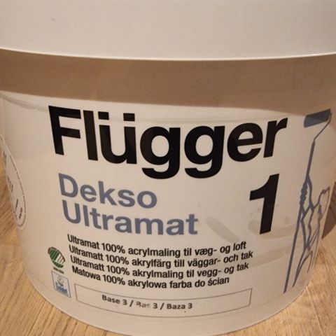 Flügger Dekso 1 Ultramatt - Vegg-/takmaling (9,1 L) | 12179 EMBRACE