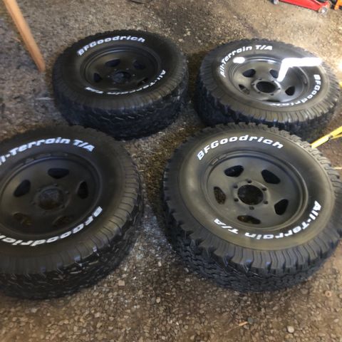 BfGoodrich dekk og felger 6x139.7