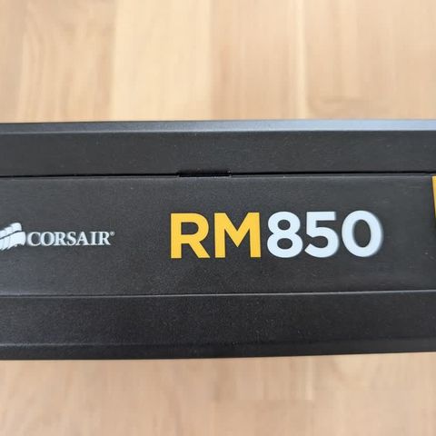 corsair rm850 850w strømforsyning psu