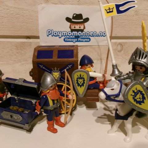 Playmobil 3314 - Skattevogn med kongelige riddere