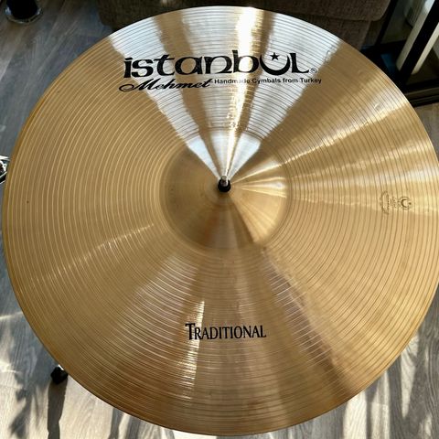 20" Istanbul Mehmet ridecymbal selges