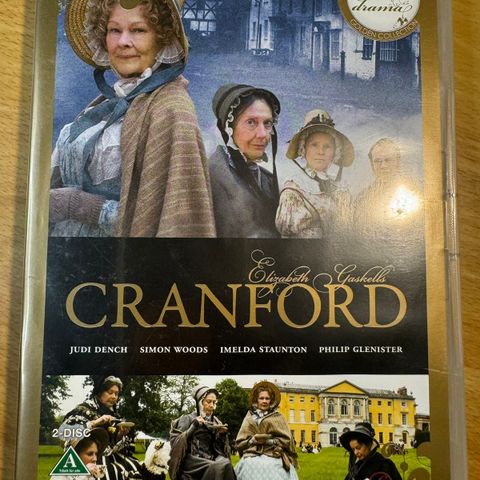 Cranford 1 & Cranford 2 DVD-er 🔥som ny!!