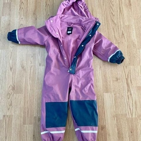 Regndress Kuling med fleece 90str