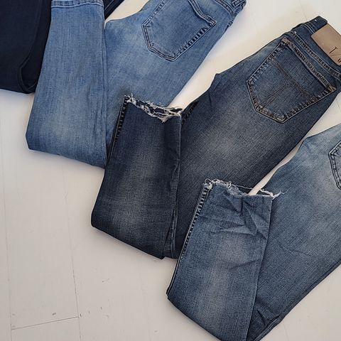 4 stk slim fit jeans