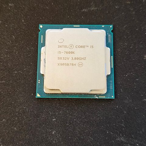 Intel i5 7600k CPU Processor