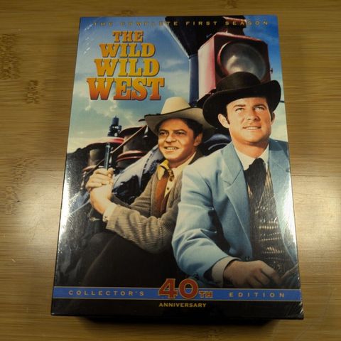 WESTERN BONANZA!!  WILD WILD WEST Complete First Season SEASON  DVD 4 DISC