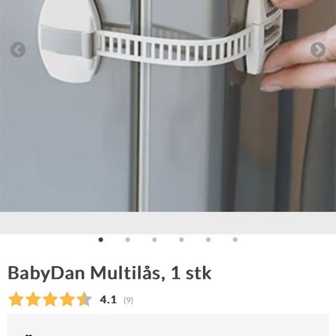 Baby Dan multi lock - barnesikring