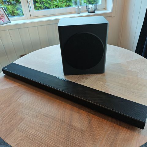 Samsung soundbar m/subwoofer