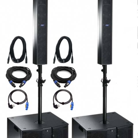 FBT Vertus CLA, 2 x 604 og 2 x 208SA Line array