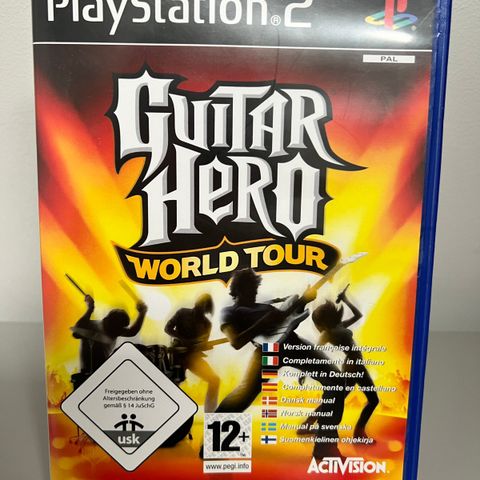 PlayStation 2 spill: Guitar Hero World Tour