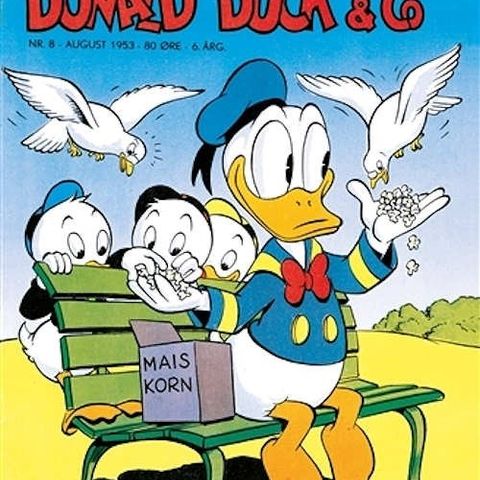 DONALD DUCK NUMMER 8 - 1953