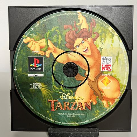 PlayStation spill: Disneys Tarzan [bare disken]