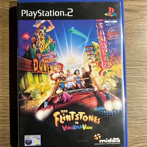 THE FLINTSTONES IN VIVA ROCK VEGAS Playstation 2 PS2