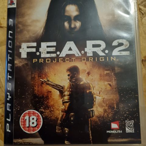 Strøkent PS3 F.E.A.R. Fear 2 Project Origin