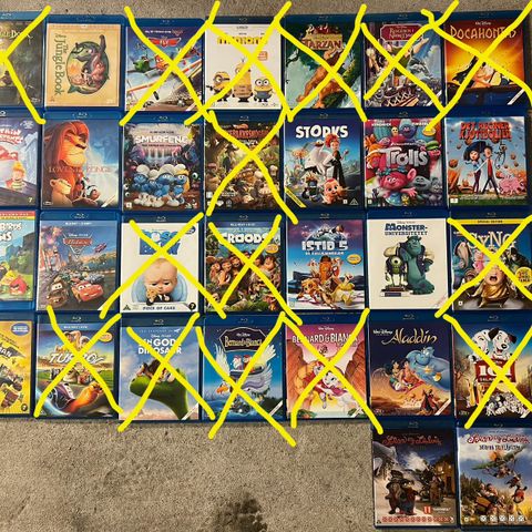 Disney & Pixar BluRay