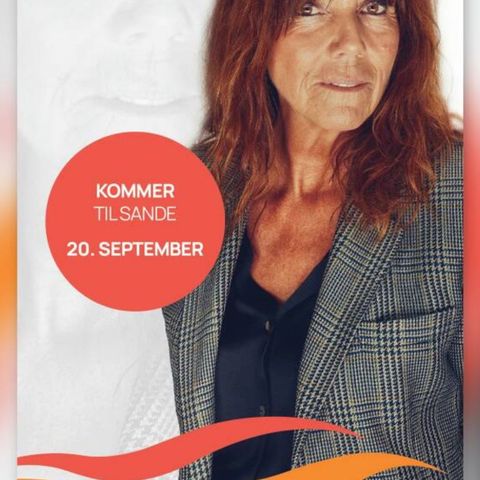 2 konsertbilletter til Hanne Boel, fredag 20. sept kl 1900 Sande Jazzfestival