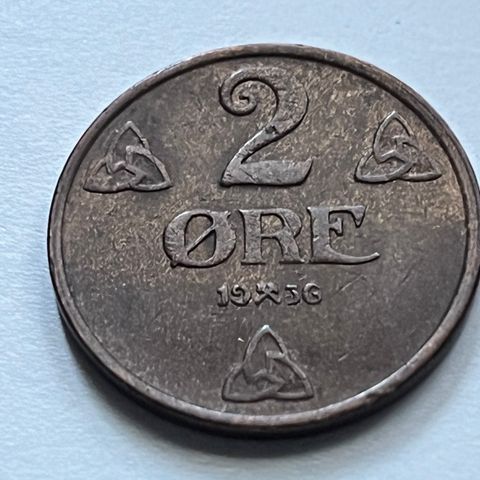 1936.  2 Øre