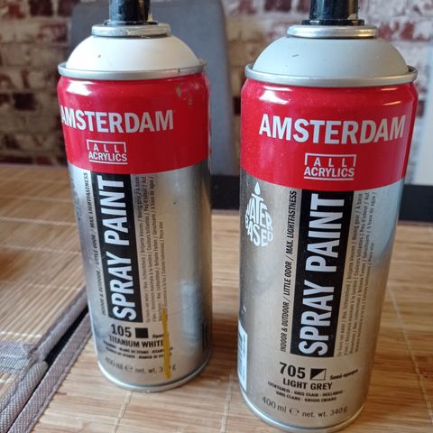 Spray paint akrylmaling