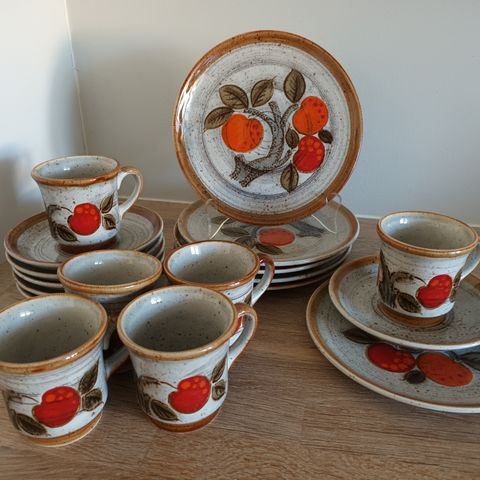 Vintage kaffeservise 70- tallet " Mandarin "