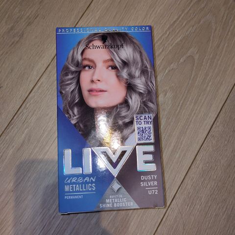 Schwarzkopf pure purple and dusty silver