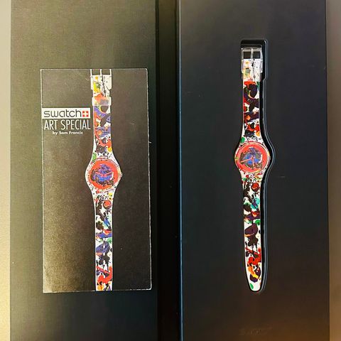 Swatch Sam Francis 1992 GZ123