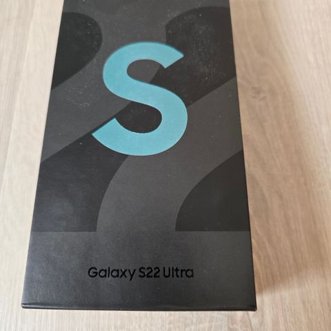 Ny ubrukt Samsung S22 Ultra 256 GB