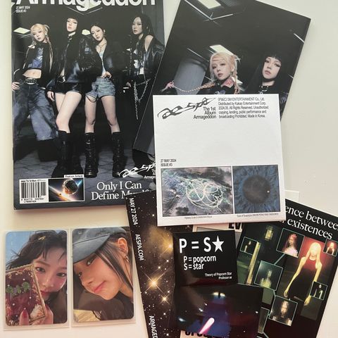 Aespa Armageddon Zine Ver. CD