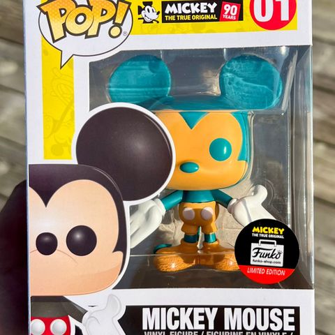 Funko Pop! Mickey Mouse (Orange & Teal) (Mickey: The True Original Exhibition)