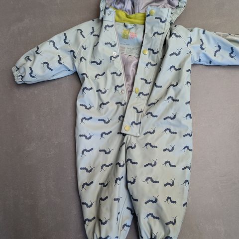 Kattnakken babyregndress 74