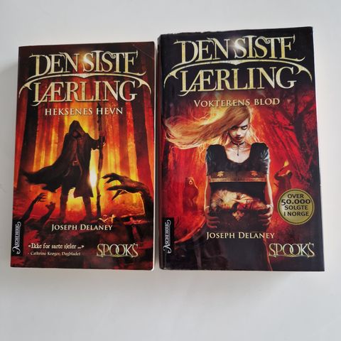 2 stk Den siste lærling, Joseph Delaney