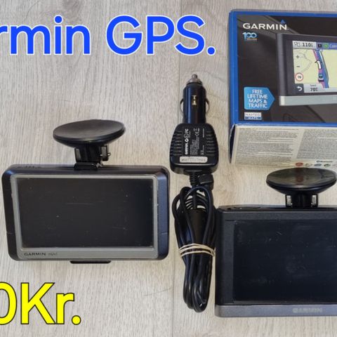 2stk. Garmin GPS.