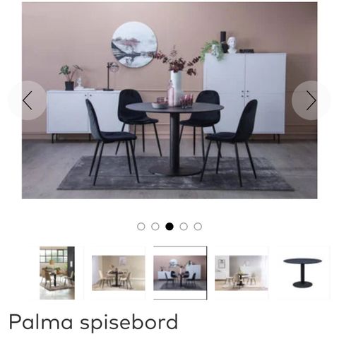 Palma spisebord