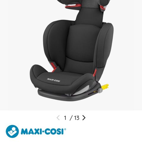 Maxicosi barnesete med isofix