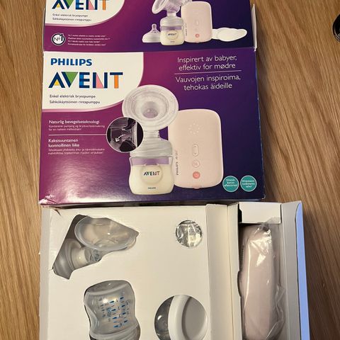 Helt ny Philips avent brystpumpe